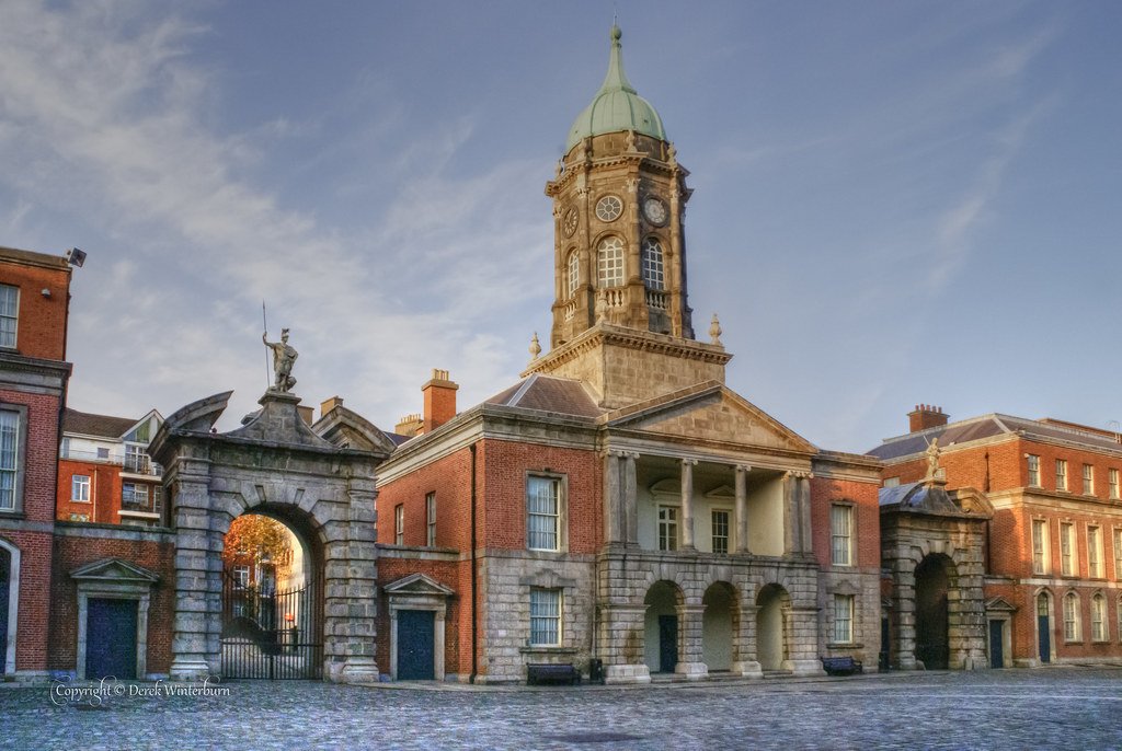 Dublin Castle entrance